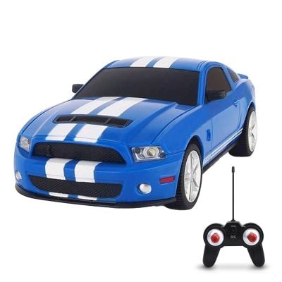 Кола с дистанционно, Suncon, Mustaung GT500, 1:24, Синя