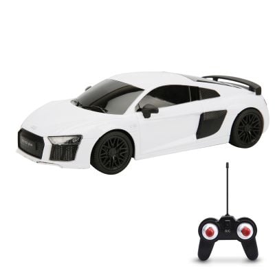 Кола с дистанционно, Suncon, Audi R8, 1:24, Бяла