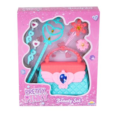 Комплект аксесоари в чанта, Pretty Pinky, 6 части