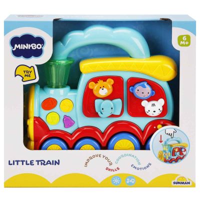 Бебешка играчка, Minibo, Влакче с животни