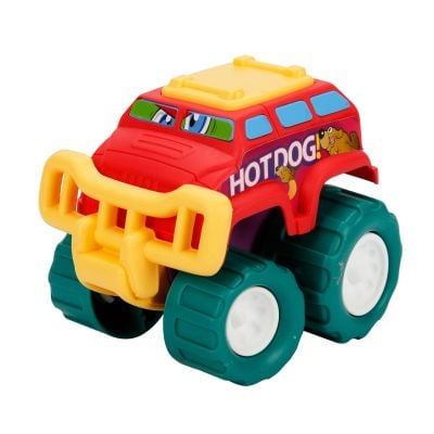 Бебешка играчка, Minibo, Kола с големи колела, Mini Monster