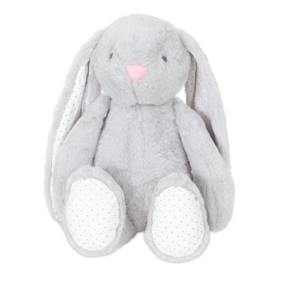 Плюшена играчка, Puffy Friends, Зайче, Сиво, 37 см
