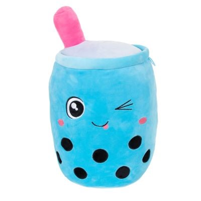 S00004766_002w 8680863047668 Jucarie de plus, Puffy Friends, Cana cu pai, Albastru, 35 cm