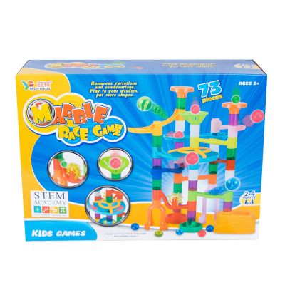 Строителна игра, Marble Race Game, Надпревара с топчета, 73 части