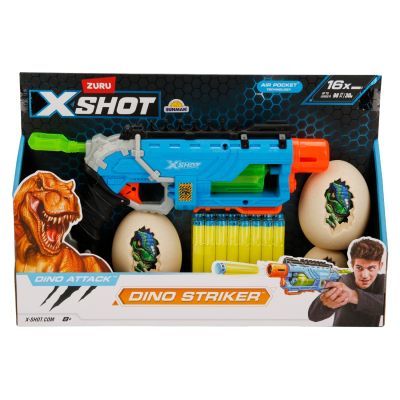 Бластер X-Shot, Dino Striker, 16 снаряда