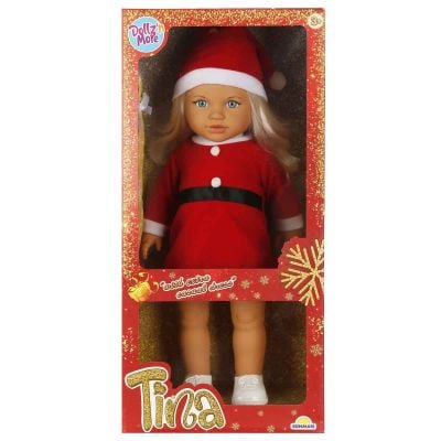 Кукла Тина в празничен тоалет и ежедневна рокля, Dollz n More, 45 см