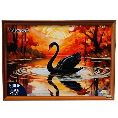 Пъзел Witty Puzzlezz, Черният лебед, 500 части