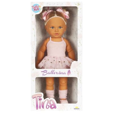 Кукла Dollz And More, Тина балерина, Светлорозова, 45 см