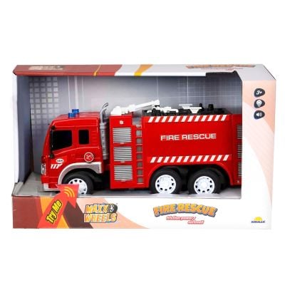 S00012956_003w 2015101129565 Пожарна кола със светлини и звуци, Maxx Wheels, 1:16