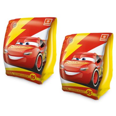 S00016926_001w 8001011169269 Комплект детски плувки за ръце, Mondo, Disney Cars, Lightning McQueen, 15 x 23 см