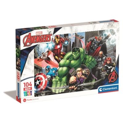 Пъзел Clementoni, Maxi, Avengers, 104 части
