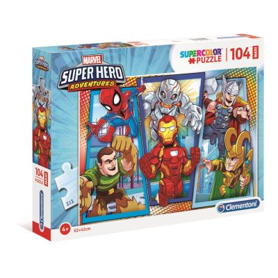 Пъзел Clementoni, Maxi, Marvel Superhero, 104 части