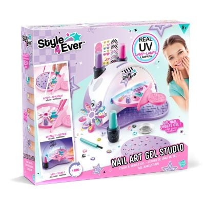 Комплект за маникюр с UV лампа, Style 4 Ever, Nail Art Gel Studio