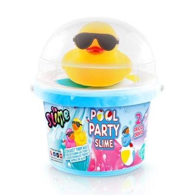 Комплект за игра със слайм, So Slime DIY, Duck Pool Party, Жълт