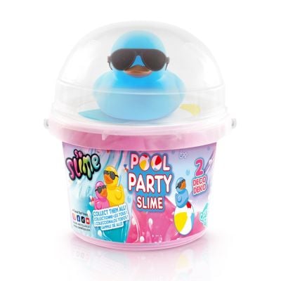 Комплект за игра със слайм, Craze Sensations, Duck Pool Party, Син