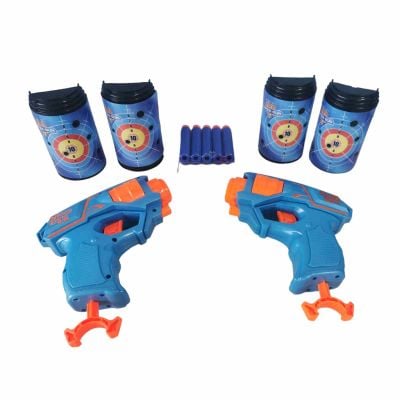 Комплект 2 пистолета, 10 гъбени стрелички и 4 мишени, Zapp Toys