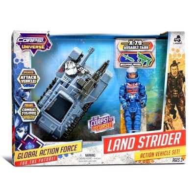 Боен танк с фигурка, X-79, The Corps Universe, Lanard Toys