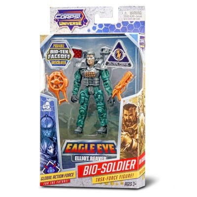 Комплект войник с аксесоари, Elliot Reaver, The Corps Universe, Lanard Toys