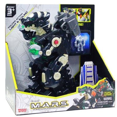 Интерактивен робот, Happy Kid, M.A.R.S. Ultimate Dinoforce, Черен