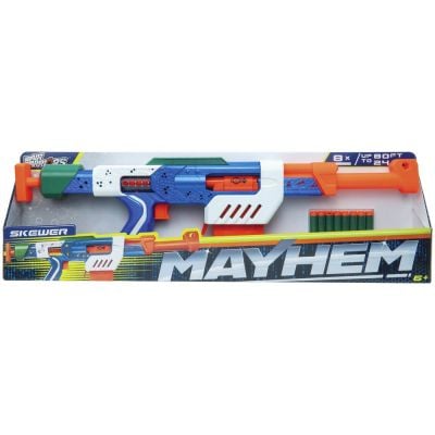 Пистолет играчка, Air Warriors, Mayhem Skewer, 8 гъбени стрели