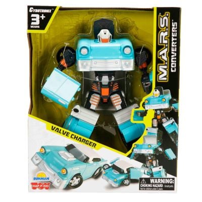 Трансформиращ се робот, Happy Kid, M.A.R.S. Valve Charger, Тюркоазен