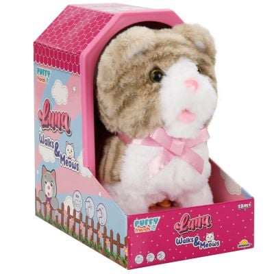 Интерактивна плюшена играчка, Puffy Friends, котето Luna