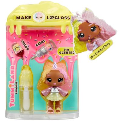 Кукла Yummiland, Lipgloss Doll S2, Nia Candy Fluff, 525462EUC