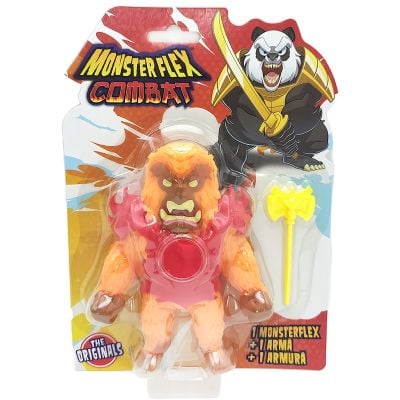 Фигурка Monster Flex Combat, Разтягащо се чудовище, Fire Beast