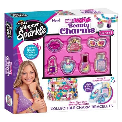 Комплект за създаване на гривни, Cra-Z-Art, Mini Mania Beauty Charms