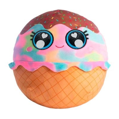Надуваема плюшена играчка, Little Biggie, Bouncerz, Сладолед