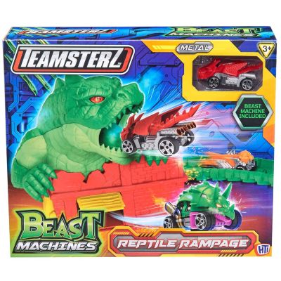 Комплект за игра с количка, Teamsterz Beast Machines Reptile Rampage