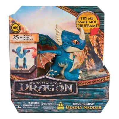 Фигурка със звукови ефекти, DreamWorks Dragons, Roaring Minis, Deadly Nadder, 20153012