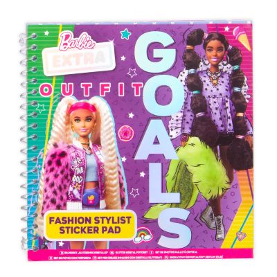 Книжка с акитвности и стикери, Barbie Extra, Outfit Goals, Fashion Stylist Sticker