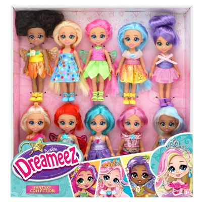 Комплект 10 мини кукли, Fantasy Collection, 12 см