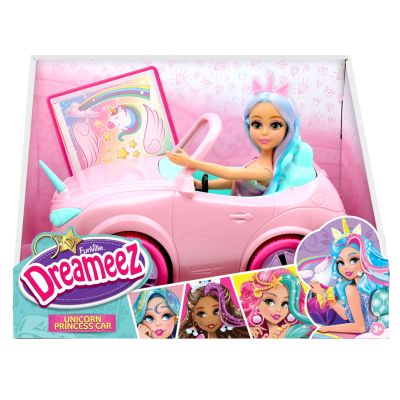 Кукла с кола кабриолет, Dreameez, Unicorn Princess Car