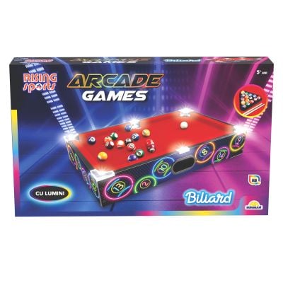 Билярдна маса с LED светлини, Rising Sports
