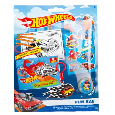 Комплект за рисуване, Hot Wheels, Fun Bag