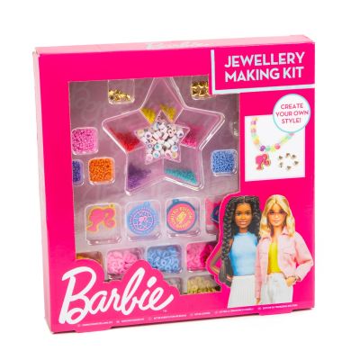Комплект за изработка на цветни гривни, Barbie Jewellery Making