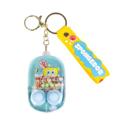 Ключодържател с игра, Sponge Bob, SquarePants Fidget