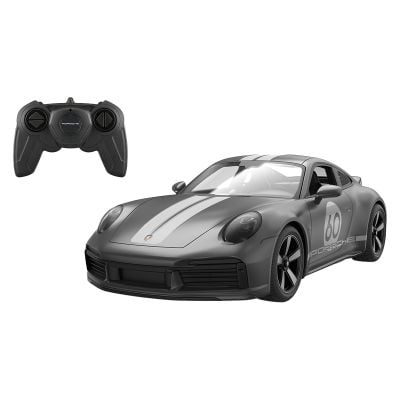 Количка с дистанционно управление, Rastar, Porsche 911 Sport, 1:16, Сива