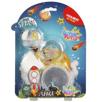 Слайм Paulinda, Super Putty, Space, 80 мл