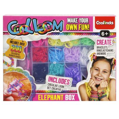 Творчески комплект, Paulinda, Cool Loom, Elephant Box