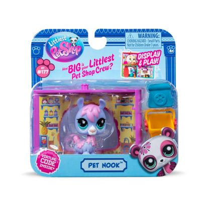 Комплект фигурка с аксесоари, Littlest Pet Shop, Pet Nook
