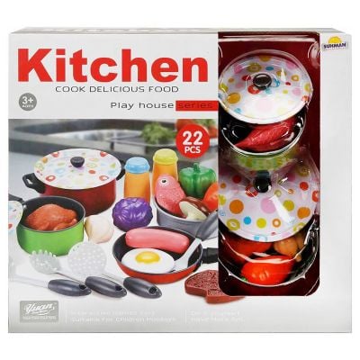 Комплект за готвене, Sunman Little Chef, 22 части