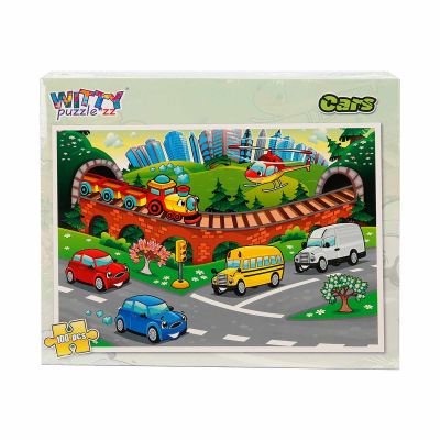 Пъзел Witty Puzzlezz, Коли, 100 части
