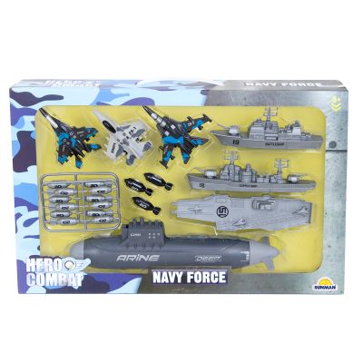 Комплект за игра с подводница, Hero Combat, Navy Force