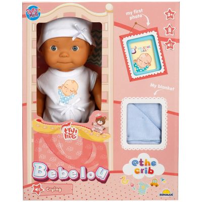 Кукла бебе, Dollz n More, Bebelou, Welcome Baby, 30 см, Синьо