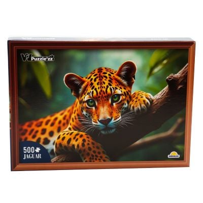 Пъзел Witty Puzzlezz, Ягуар, 500 части