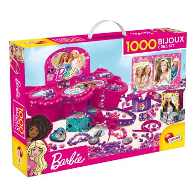 Комплект за създаване на бижута Barbie, Lisciani, 1000 Бижута