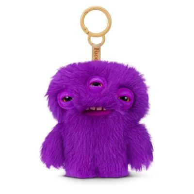Мини плюшен ключодържател, Fuggler, Annoyed Alien, Purple, S6, 12 см